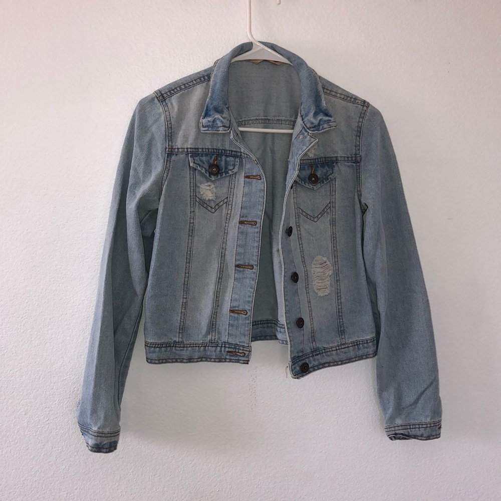 Light wash Jean Jacket